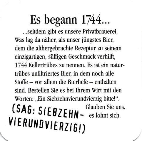 seligenstadt of-he glaabs quad 3b (180-es begann 1744-schwarz)